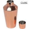 CrisMa Cocktailshaker mit Kupfer, 500ml - Kupfer
