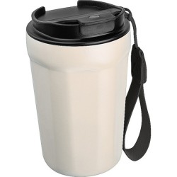Trinkbecher aus Edelstahl, 350ml  - Beige
