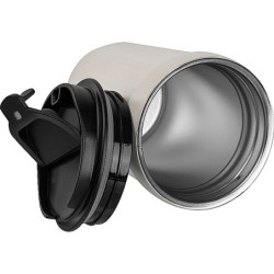 Trinkbecher aus Edelstahl, 350ml  - Beige