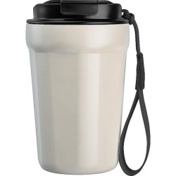 Trinkbecher aus Edelstahl, 350ml  - Beige