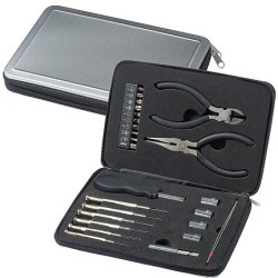 Werkzeugbox aus Aluminium - Silbergrau