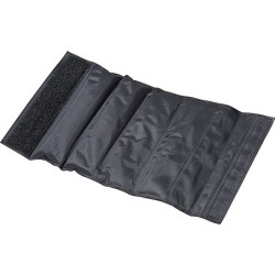 Kühlmanschette aus Nylon mit integrierten Kühlpads - Schwarz