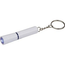 Taschenlämpchen als Schlüsselanhänger - Weiß