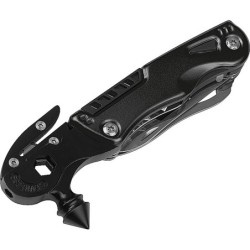 Multitool aus Metall - Schwarz