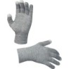 Handschuhe mit Touchfingern - Silbergrau