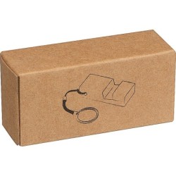 Schlüsselanhänger "Bambushandyhalter" - Beige