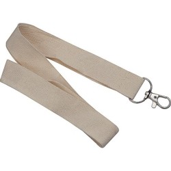 Lanyard aus Baumwolle - Beige