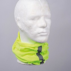 Bandana Loop Schal mit Reflektorstreifen - Gelb