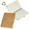 Notizbuch aus Karton - Beige