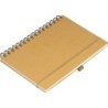 Notizbuch aus Karton - Beige