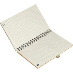 Notizbuch aus Karton - Beige