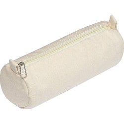 Schlampermäppchen aus Baumwolle - Beige