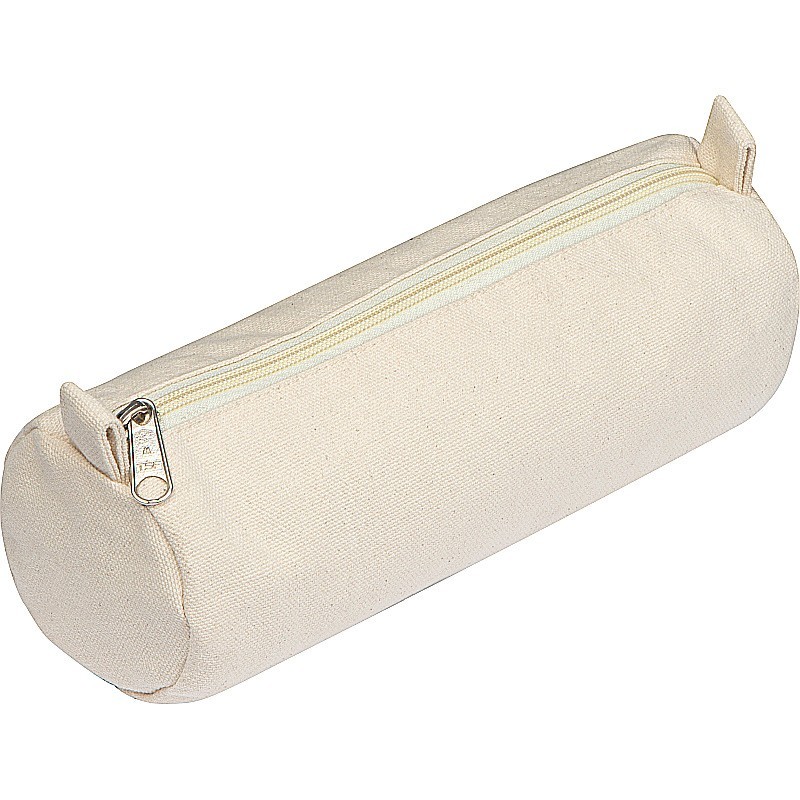 Schlampermäppchen aus Baumwolle - Beige