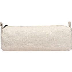 Schlampermäppchen aus Baumwolle - Beige