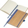 Notizbuch aus Bambus - Blau