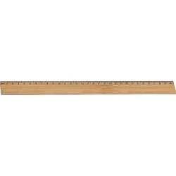 Lineal aus Bambus - Beige