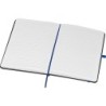 A5 Notizbuch mit farbiger Gravur  - Blau