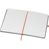 A5 Notizbuch mit farbiger Gravur  - Orange