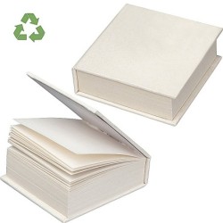 Notizblock aus recyceltem Milchkarton - Beige