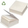 Notizblock aus recyceltem Milchkarton - Beige
