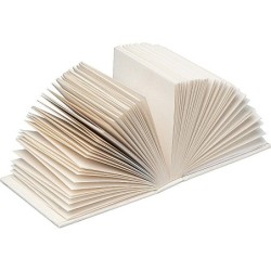 Notizblock aus recyceltem Milchkarton - Beige