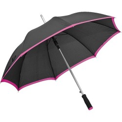 Automatik Regenschirm aus Pongee - Pink