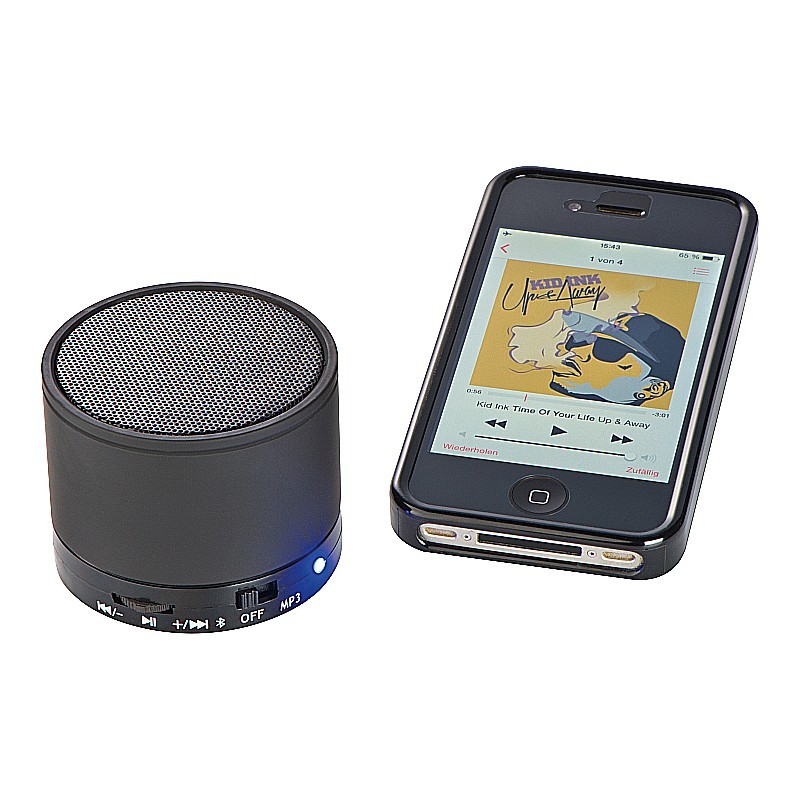 Mini Bluetooth Lautsprecher mit USB Anschluss - Schwarz