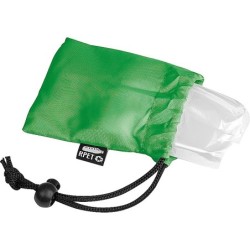 Regenponcho aus RPET - Grün