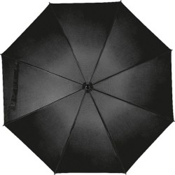 Großer Regenschirm aus Polyester - Schwarz