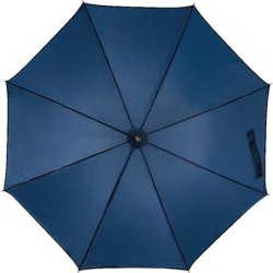 Automatik Regenschirm aus Polyester mit Alugestänge - Dunkelblau