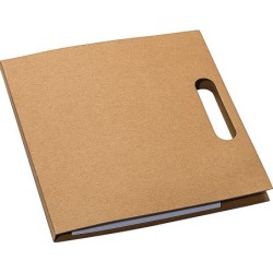 Malbuch in recyceltem Einband - Braun