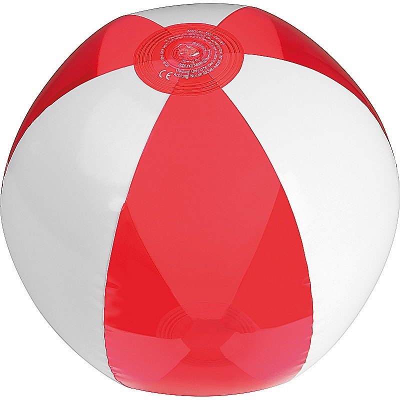 Strandball bicolour phthalatfrei - Rot