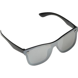 Sonnenbrille mit verspiegelten Gläsern  - Schwarz