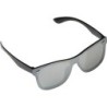 Sonnenbrille mit verspiegelten Gläsern  - Schwarz