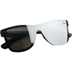 Sonnenbrille mit verspiegelten Gläsern  - Schwarz