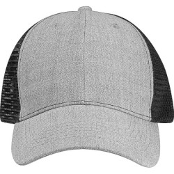 Baseballcap mit Netz - Schwarz