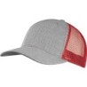Baseballcap mit Netz - Rot