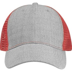 Baseballcap mit Netz - Rot