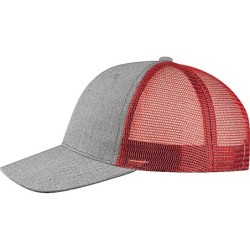 Baseballcap mit Netz - Rot
