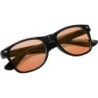 Sonnenbrille mit farbigen Gläsern - Orange