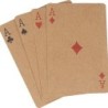 Spielkarten (52 Blatt + Joker) - Beige