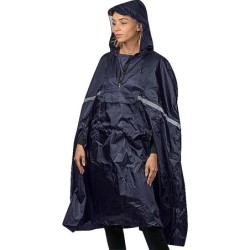 Regenponcho in Gürteltasche  - Dunkelblau