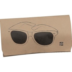 Sonnenbrille mit Bambusbügeln - Beige