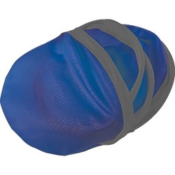 Faltbare Wurfscheibe aus Polyester mit Etui - Blau