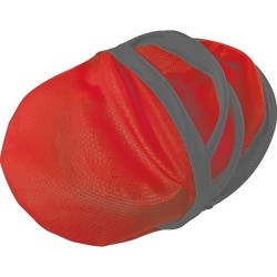 Faltbare Wurfscheibe aus Polyester mit Etui - Rot