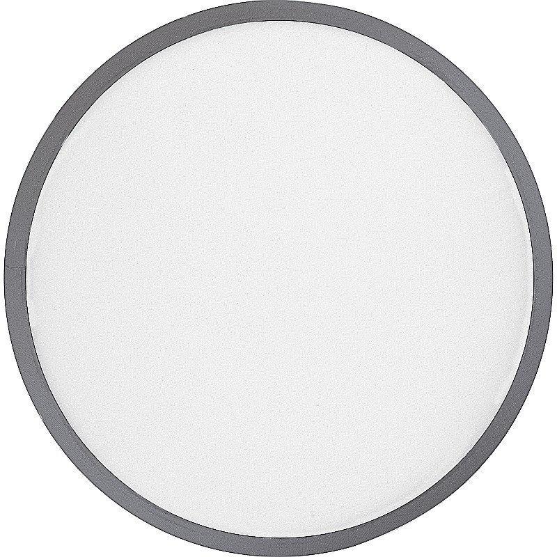 Faltbare Wurfscheibe aus Polyester mit Etui - Weiß