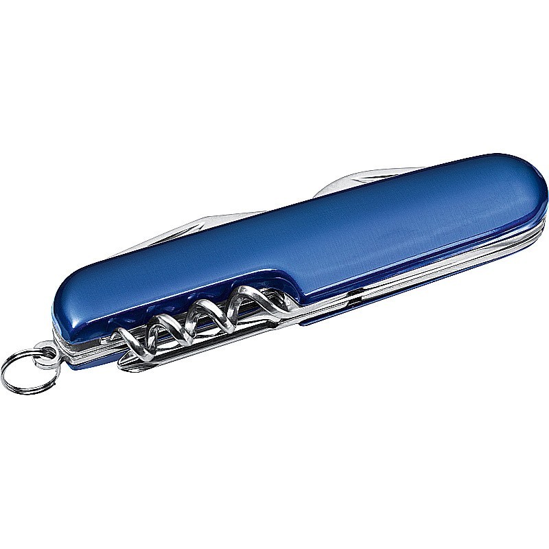 Edles 7 teiliges Taschenmesser - Blau