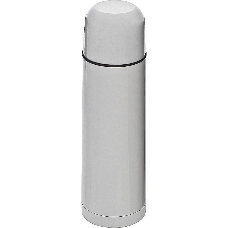 Vakuum Isolierkanne aus Edelstahl 500ml - Weiß