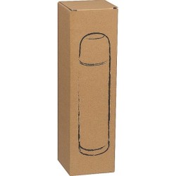Vakuum Isolierkanne aus Edelstahl 500ml - Weiß