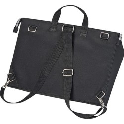 Multifunktions Verwandlungstasche aus Mikrofaser - Schwarz